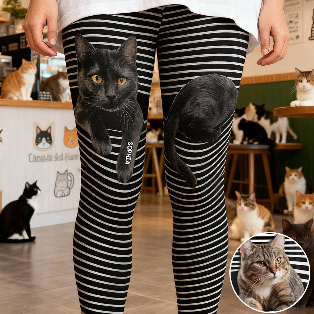 Freche Katzen – Personalisierte Katzenleggings