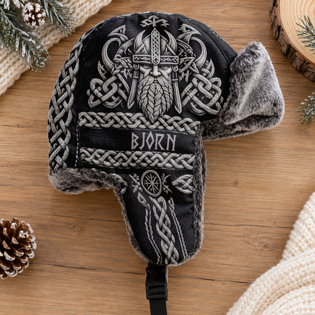 Viking Spirit - Personalized Viking Trapper Hat