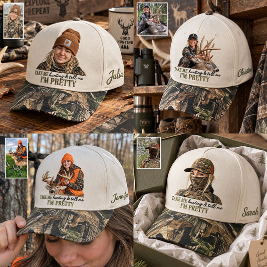 Take Me Hunting - Personalized Hunting Classic Cap