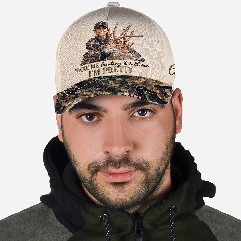 Take Me Hunting - Personalized Hunting Classic Cap