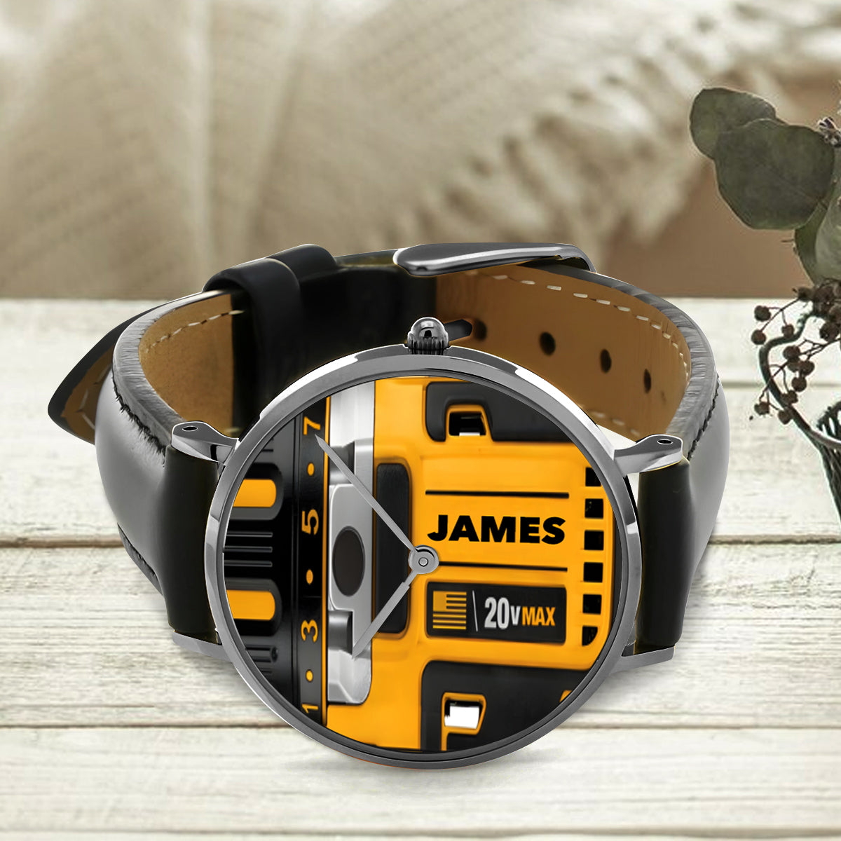 Mechaniker-Werkzeug – Personalisierte Mechaniker-Handuhr