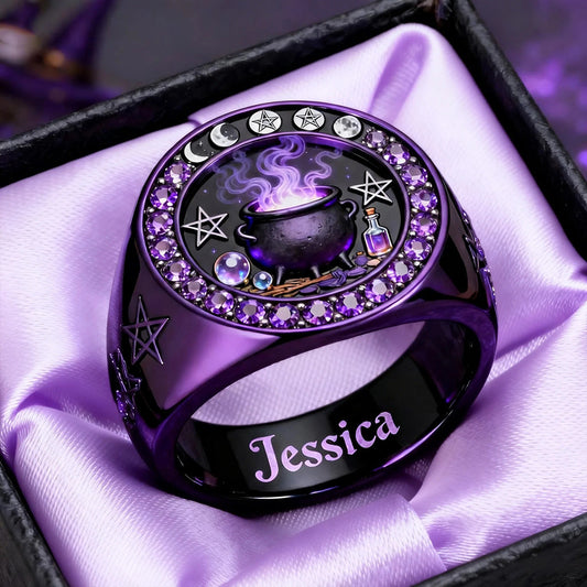Witch Craft - Personalized Witch Signet Ring