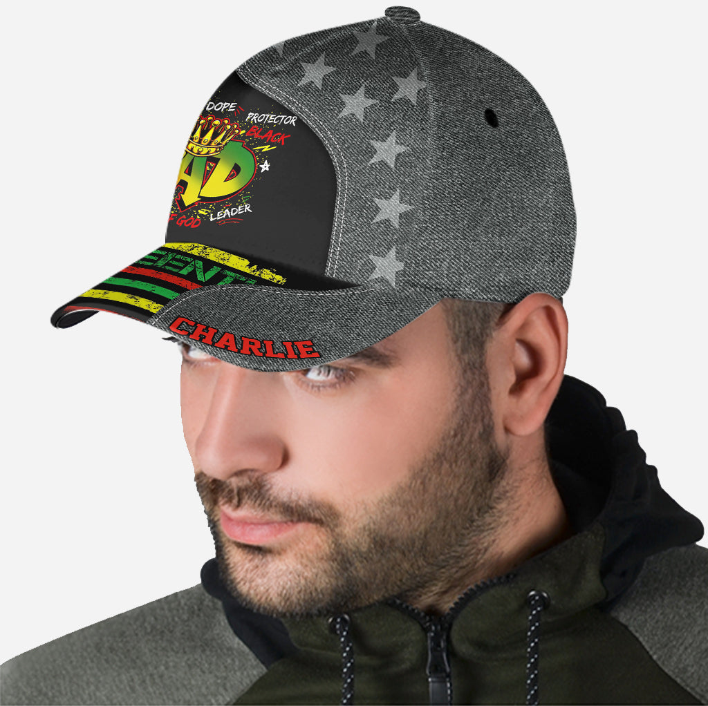 Juneteenth Dad – Personalisierte Juneteenth Classic Cap