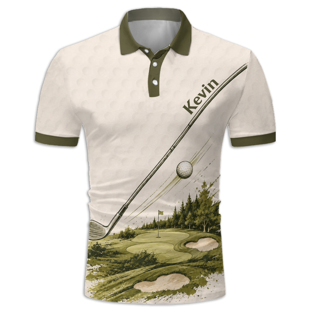 Love Golf - Personalized Golf Polo Shirt