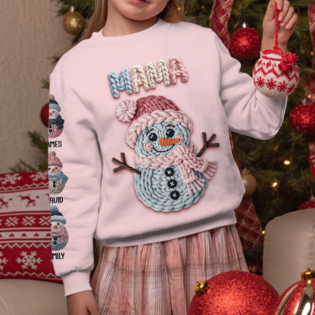 Beste Mama aller Zeiten - Personalisierter Mutter-Pullover