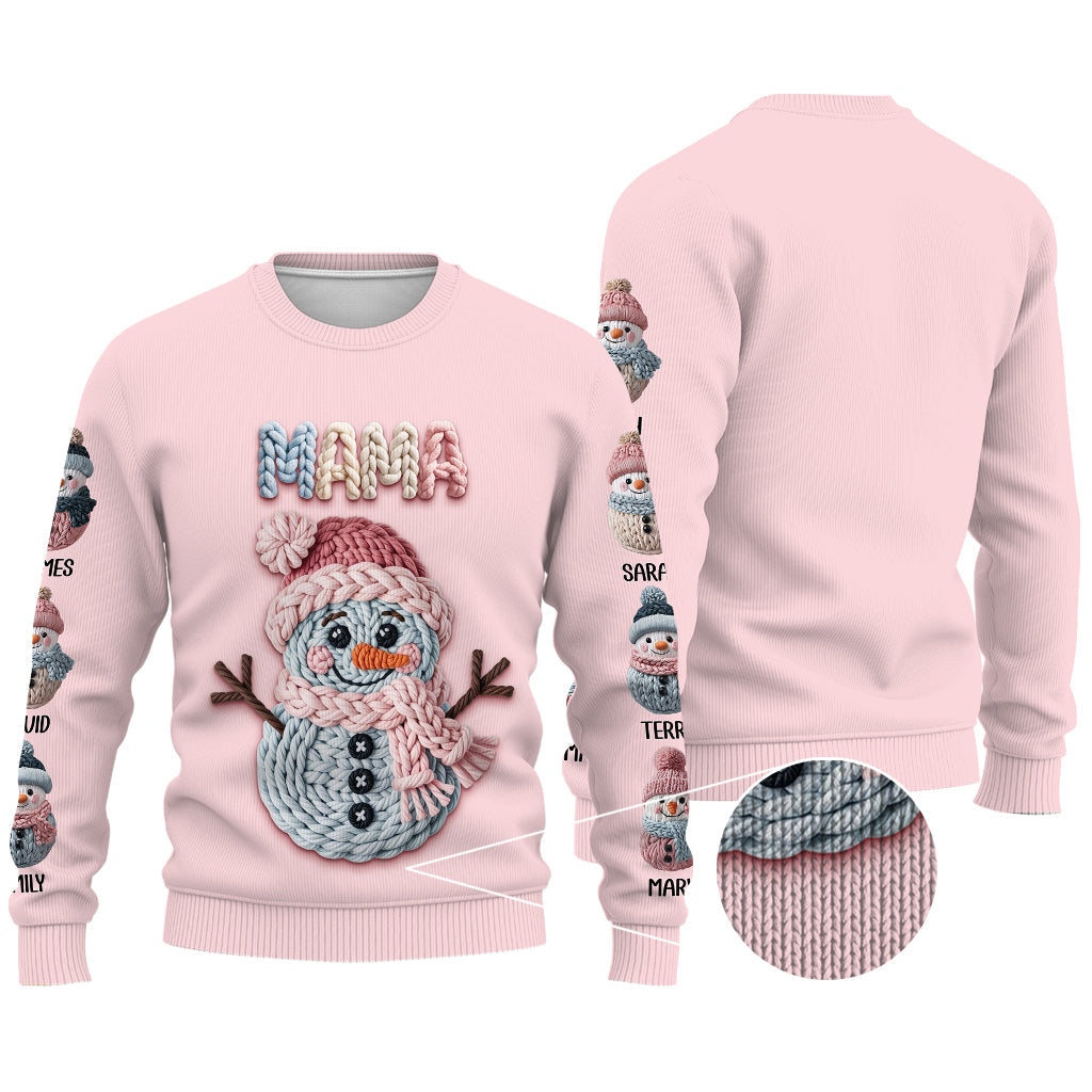 Beste Mama aller Zeiten - Personalisierter Mutter-Pullover