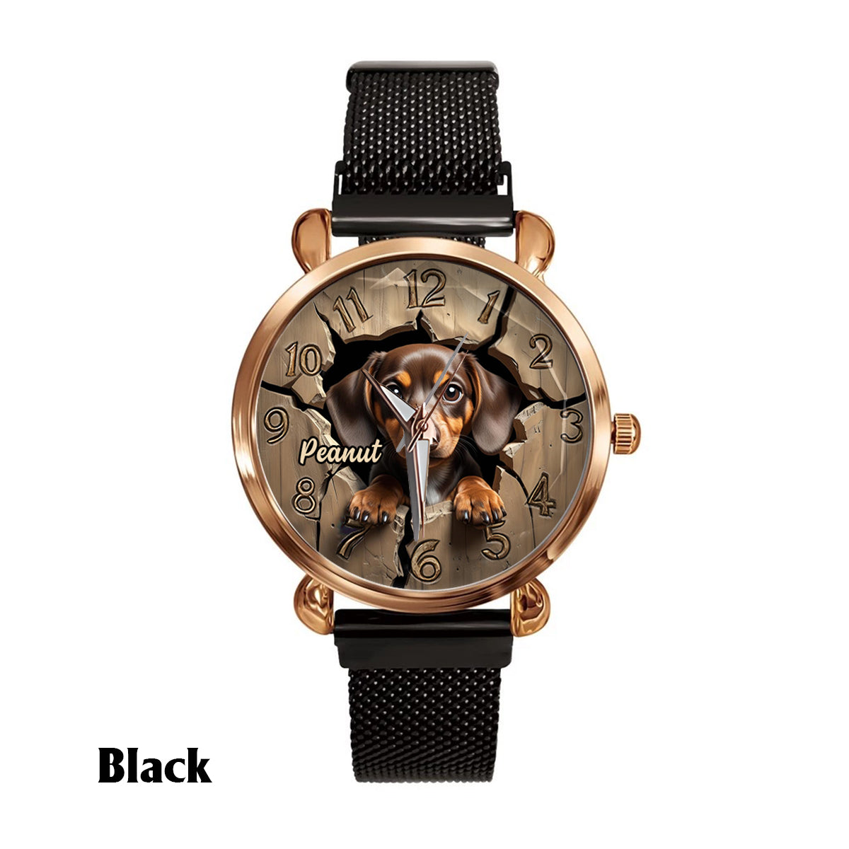 Dachshund Lover - Personalized Dog Women Hand Watch