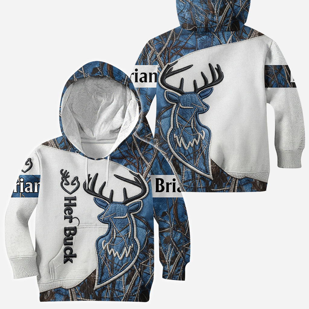Partner-Shirts, Jagd-Partner-Shirts – personalisiertes Jagd-Shirt mit Allover-Print