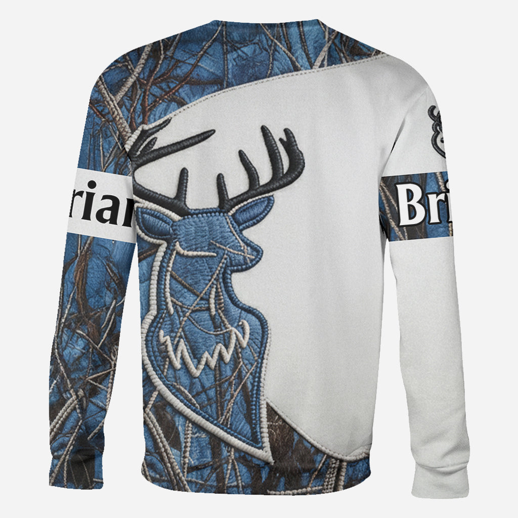 Partner-Shirts, Jagd-Partner-Shirts – personalisiertes Jagd-Shirt mit Allover-Print