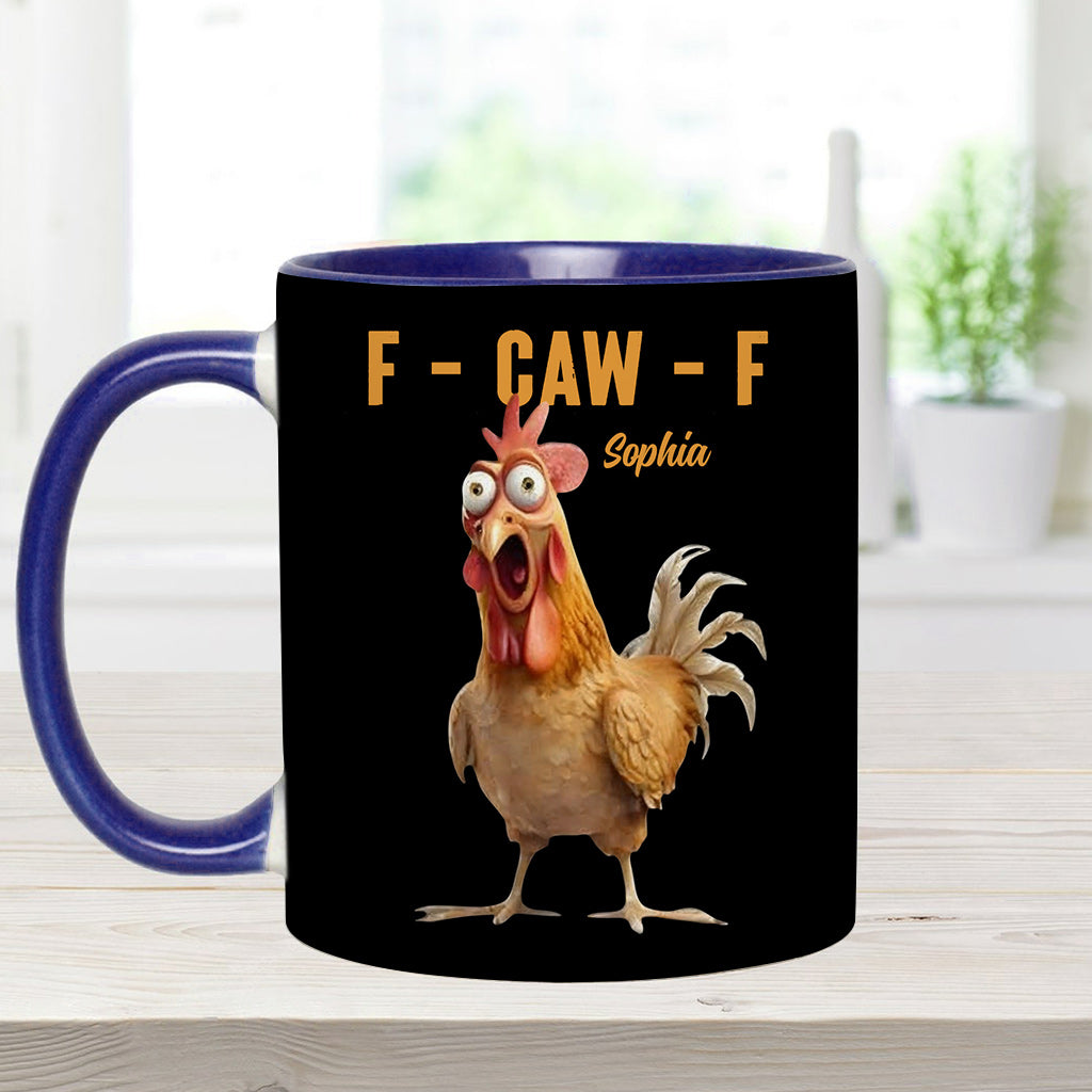 F-Claw - Personalisierte Tasse mit Hühnermotiv