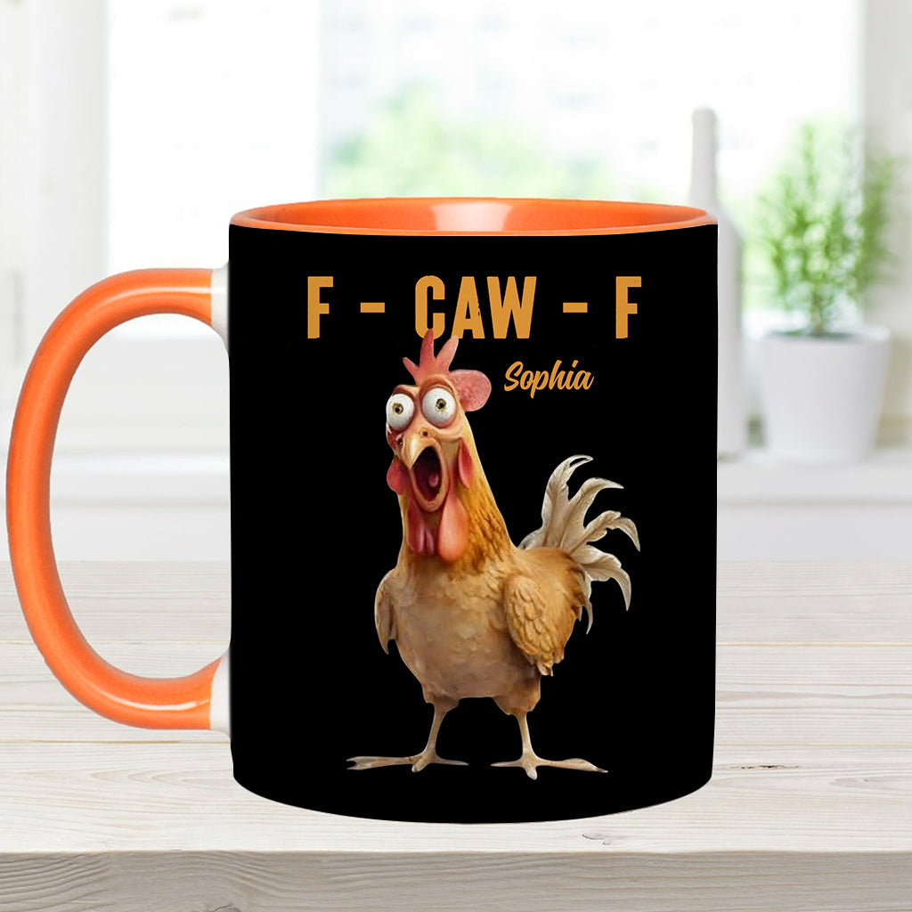 F-Claw - Personalisierte Tasse mit Hühnermotiv