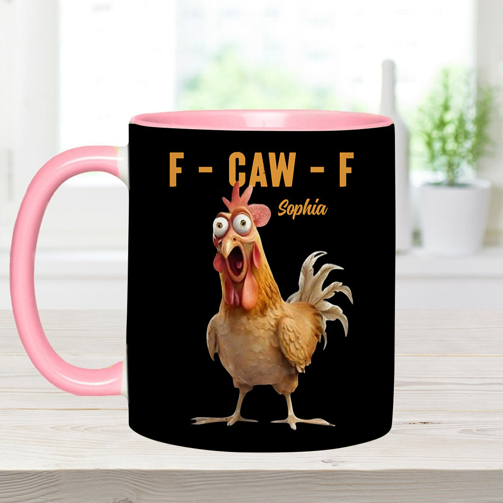 F-Claw - Personalisierte Tasse mit Hühnermotiv