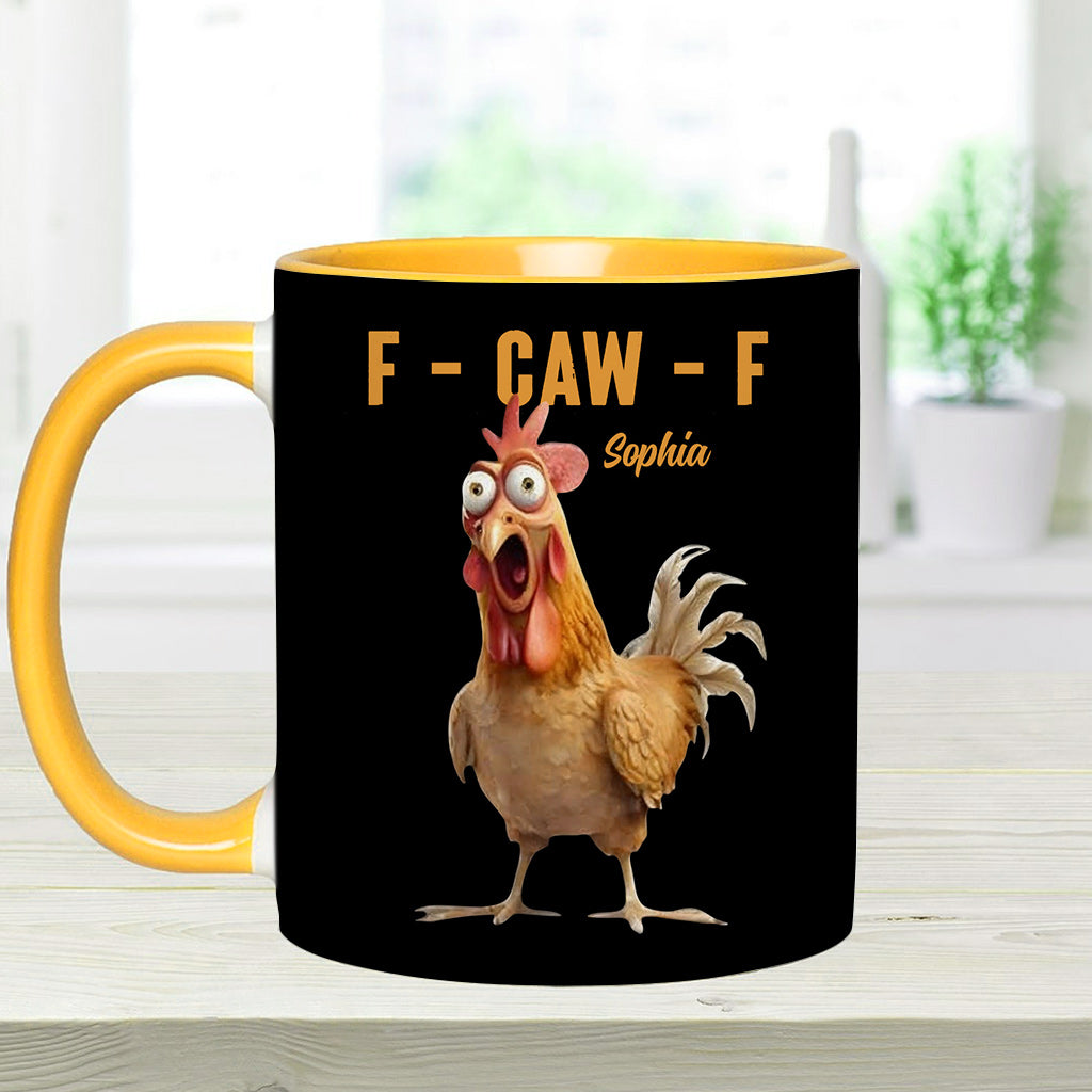 F-Claw - Personalisierte Tasse mit Hühnermotiv