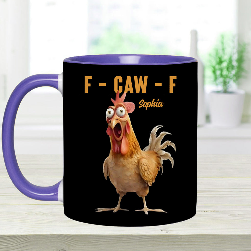 F-Claw - Personalisierte Tasse mit Hühnermotiv