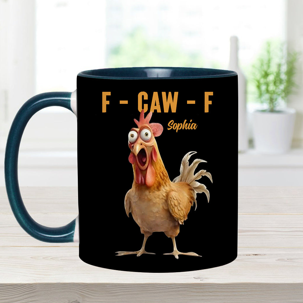 F-Claw - Personalisierte Tasse mit Hühnermotiv