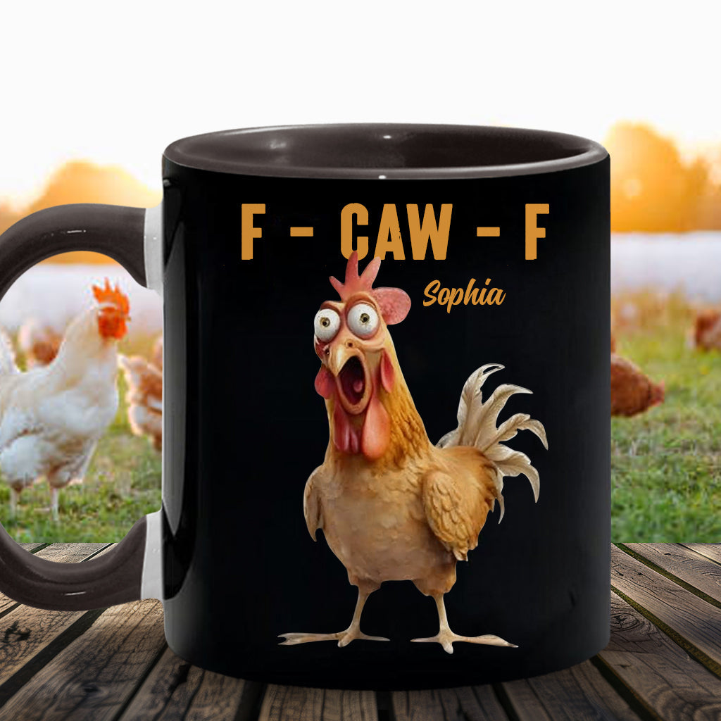 F-Claw - Personalisierte Tasse mit Hühnermotiv