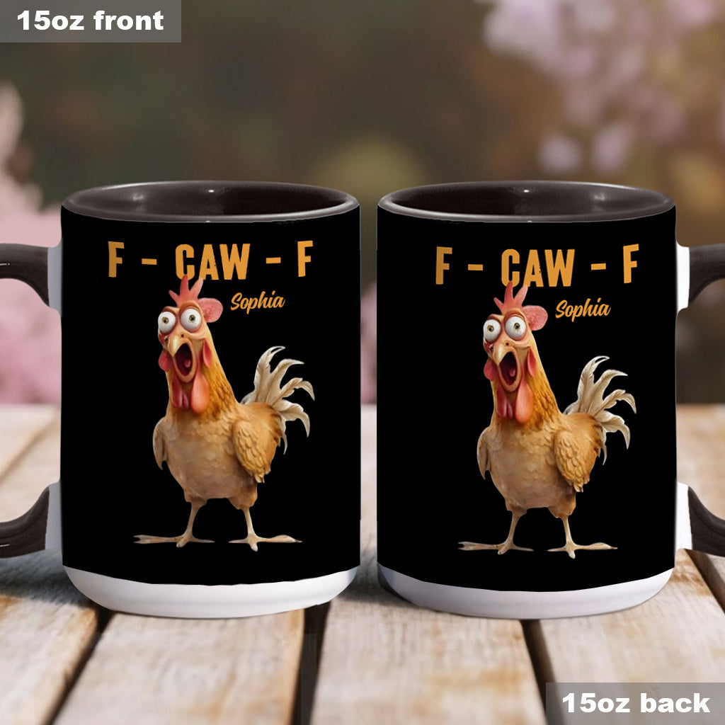 F-Claw - Personalisierte Tasse mit Hühnermotiv