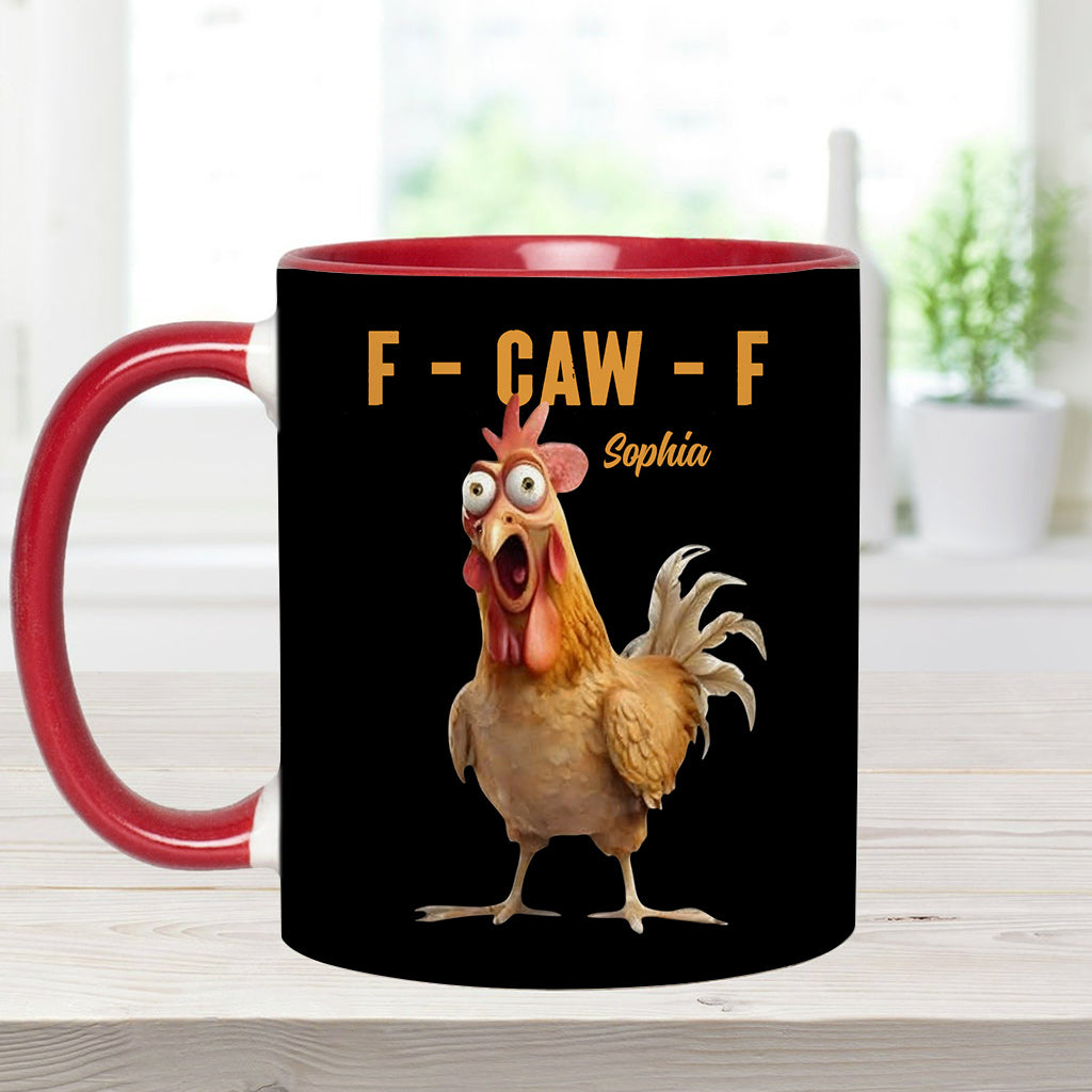 F-Claw - Personalisierte Tasse mit Hühnermotiv