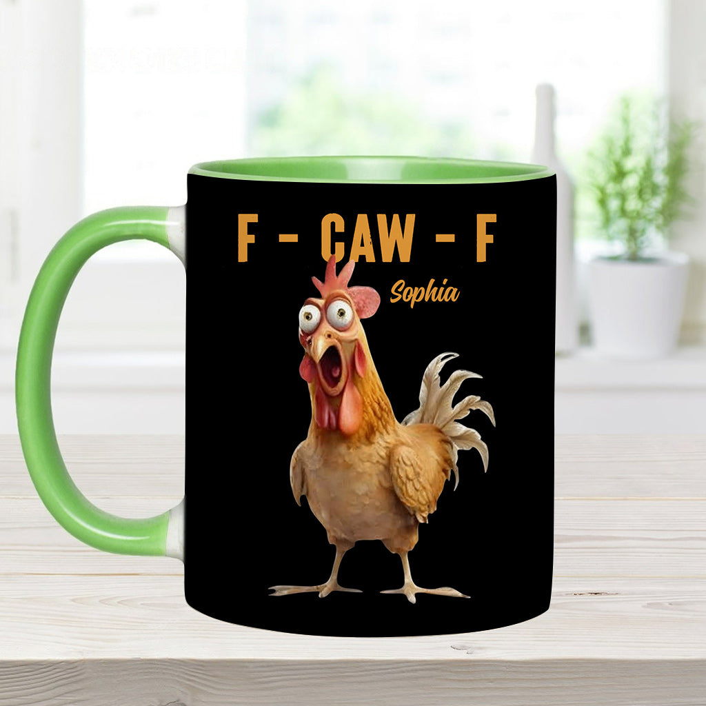F-Claw - Personalisierte Tasse mit Hühnermotiv