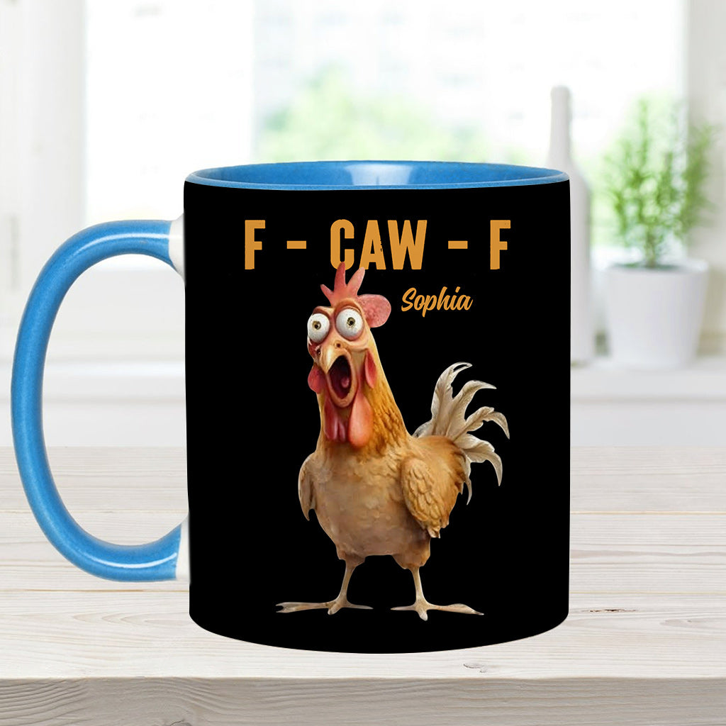 F-Claw - Personalisierte Tasse mit Hühnermotiv