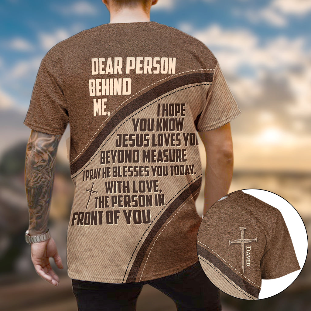 Ich bete, dass er dich heute segnet – Personalisiertes christliches T-Shirt