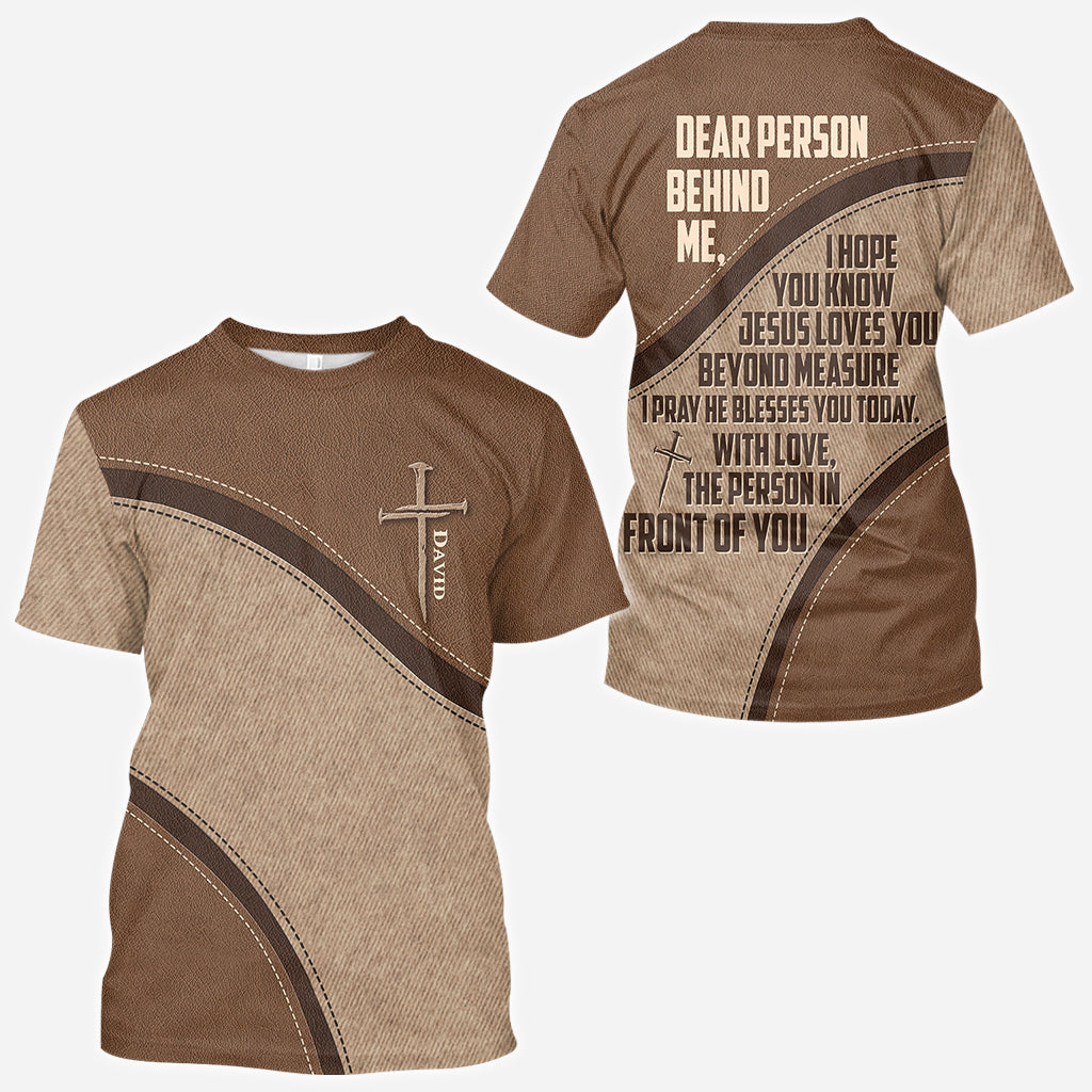 Ich bete, dass er dich heute segnet – Personalisiertes christliches T-Shirt