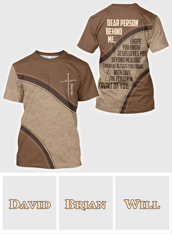 Ich bete, dass er dich heute segnet – Personalisiertes christliches T-Shirt