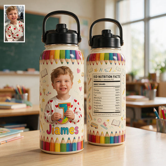 Awesome Kid - Personalized Kid Kids Water Bottle
