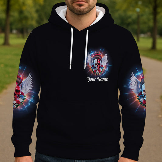 Das wird so ein Tag – personalisiertes Totenkopf-Shirt