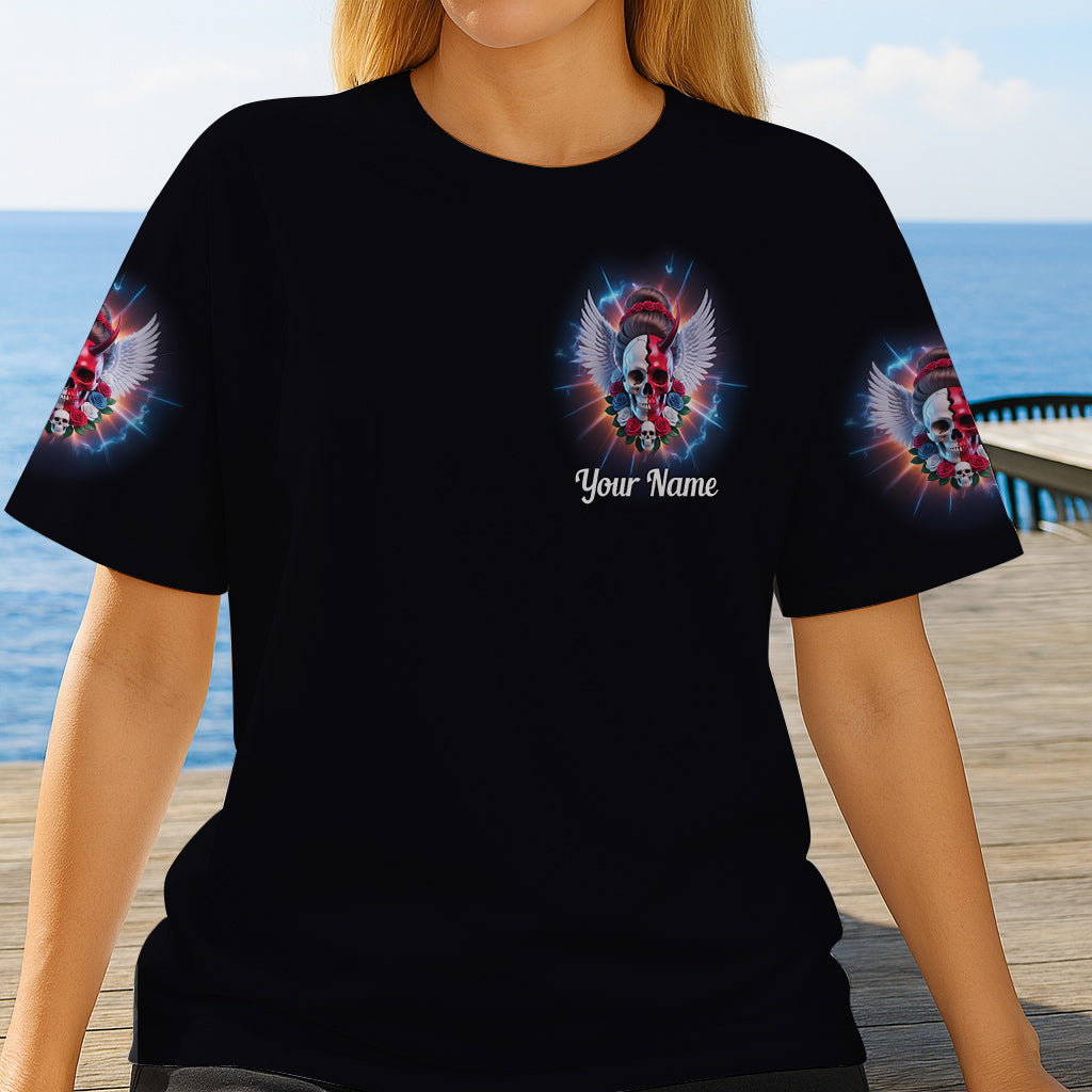 Das wird so ein Tag – personalisiertes Totenkopf-Shirt