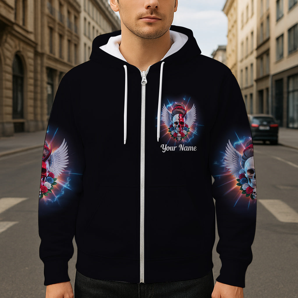 Das wird so ein Tag – personalisiertes Totenkopf-Shirt