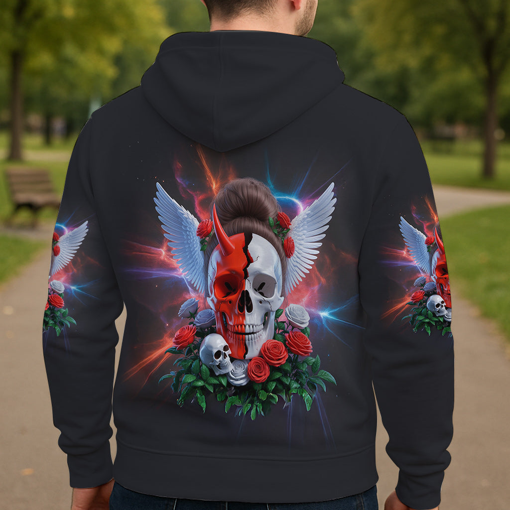 Das wird so ein Tag – personalisiertes Totenkopf-Shirt