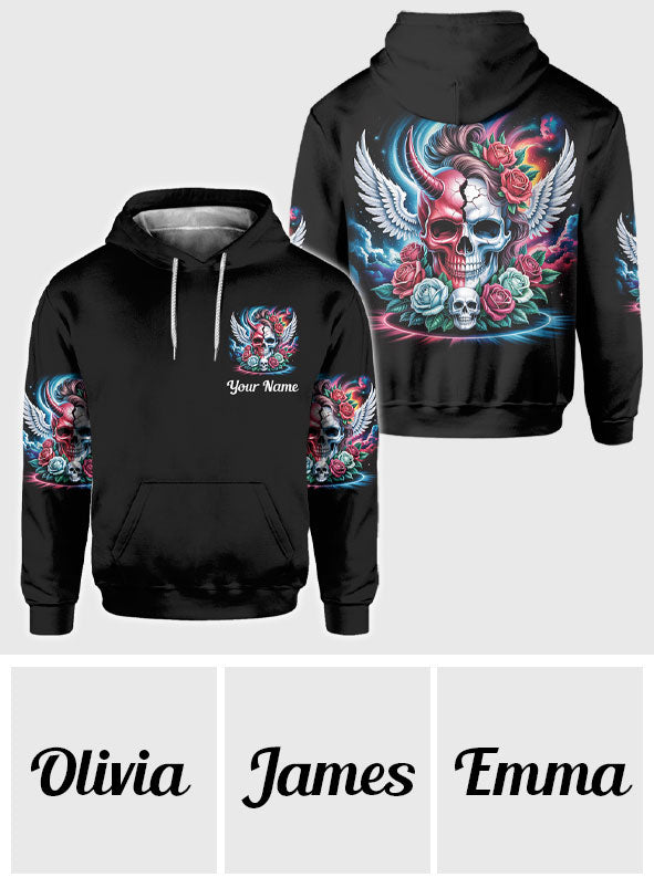 Das wird so ein Tag – personalisiertes Totenkopf-Shirt