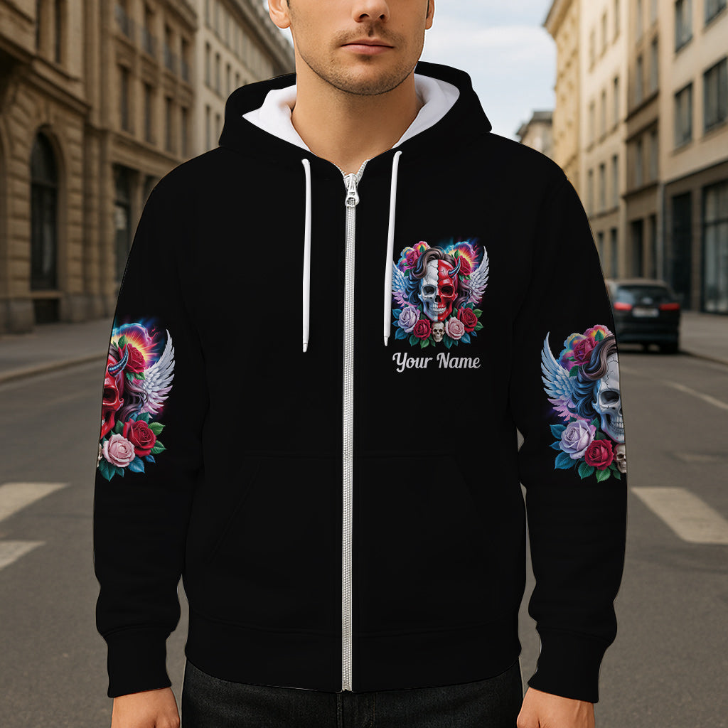 Das wird so ein Tag – personalisiertes Totenkopf-Shirt