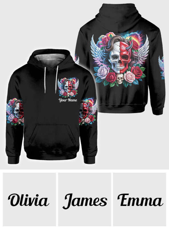 Das wird so ein Tag – personalisiertes Totenkopf-Shirt