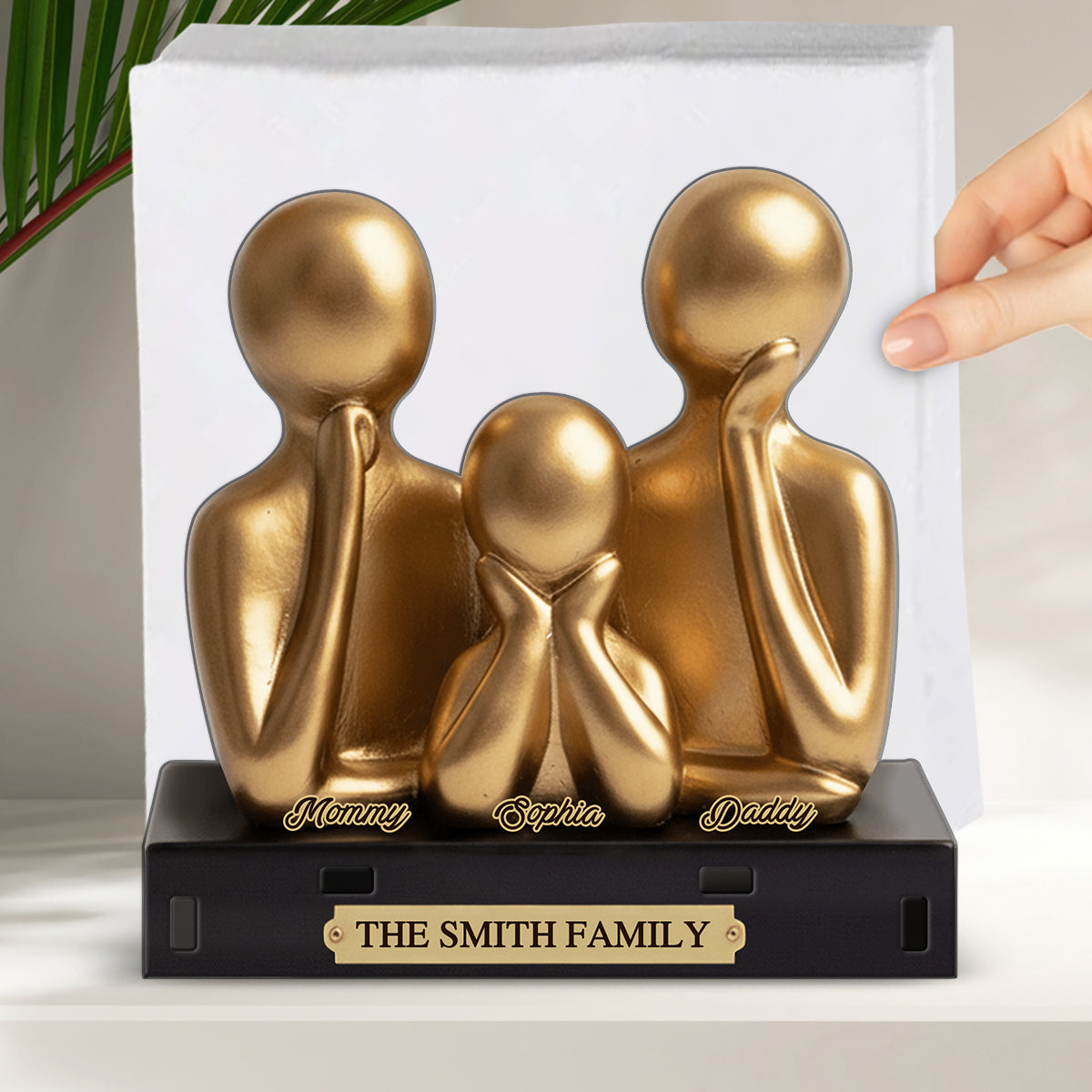 Merry Christmas Gift For Family - Personalized Family Paper Towel Holder