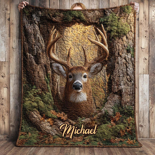 Love Hunting - Personalized Hunting Blanket
