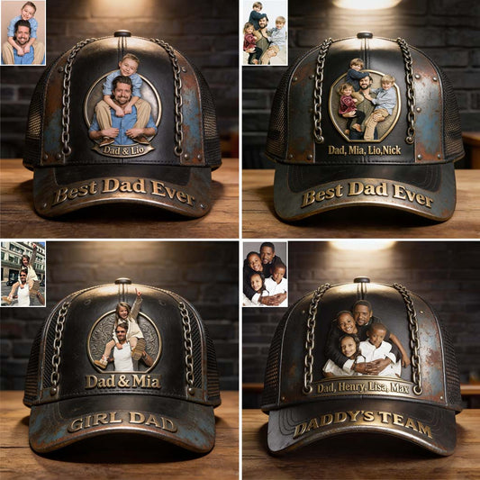 Best Dad Ever - Personalized Father Classic Cap