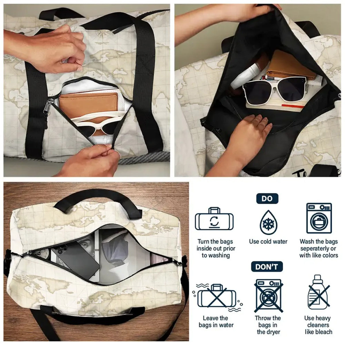 Firefighter Dept - Personalized Firefighter Duffle Bag