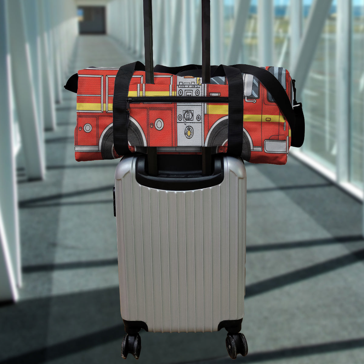 Firefighter Dept - Personalized Firefighter Duffle Bag