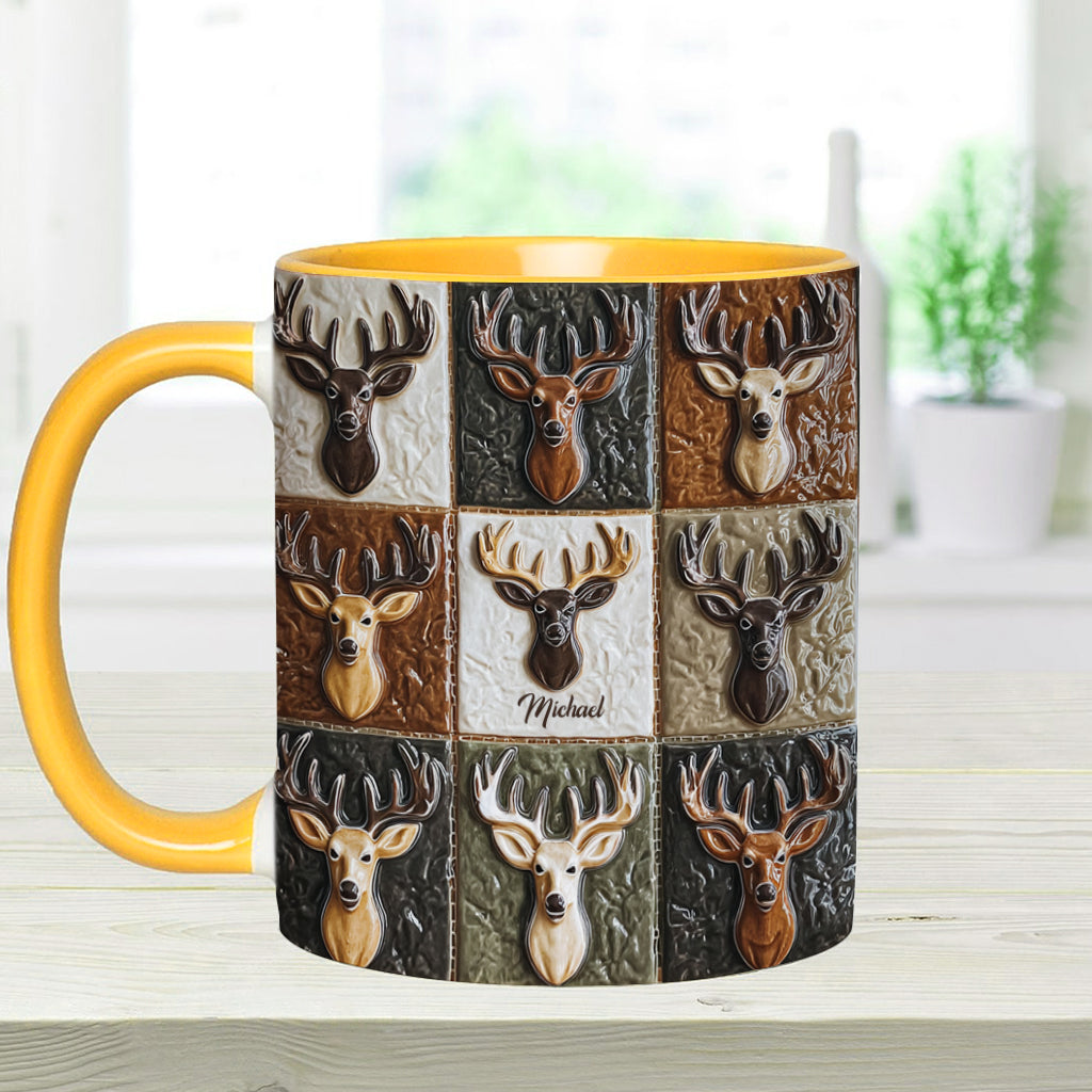 Love Hunting - Personalized Hunting Accent Mug