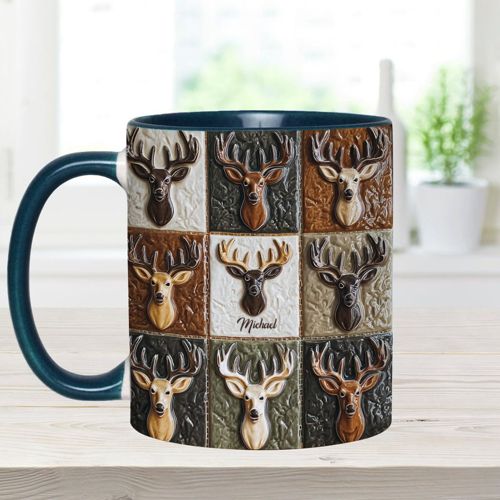 Love Hunting - Personalized Hunting Accent Mug