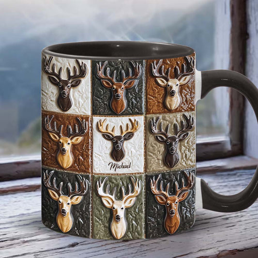 Liebe zur Jagd – Personalisierte Tasse mit Jagdmotiv