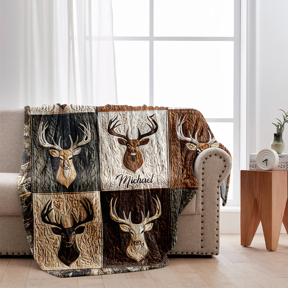 Liebe zur Jagd – Personalisierte Jagddecke