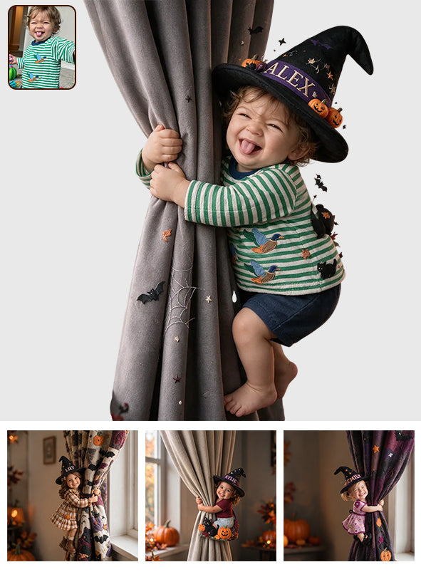 Personalisierte Kinder-Fotovorhang-Tieback