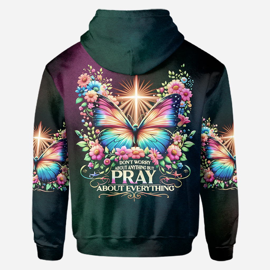 Bete über alles – Personalisiertes christliches Allover-Shirt