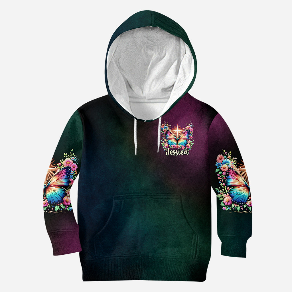 Bete über alles – Personalisiertes christliches Allover-Shirt