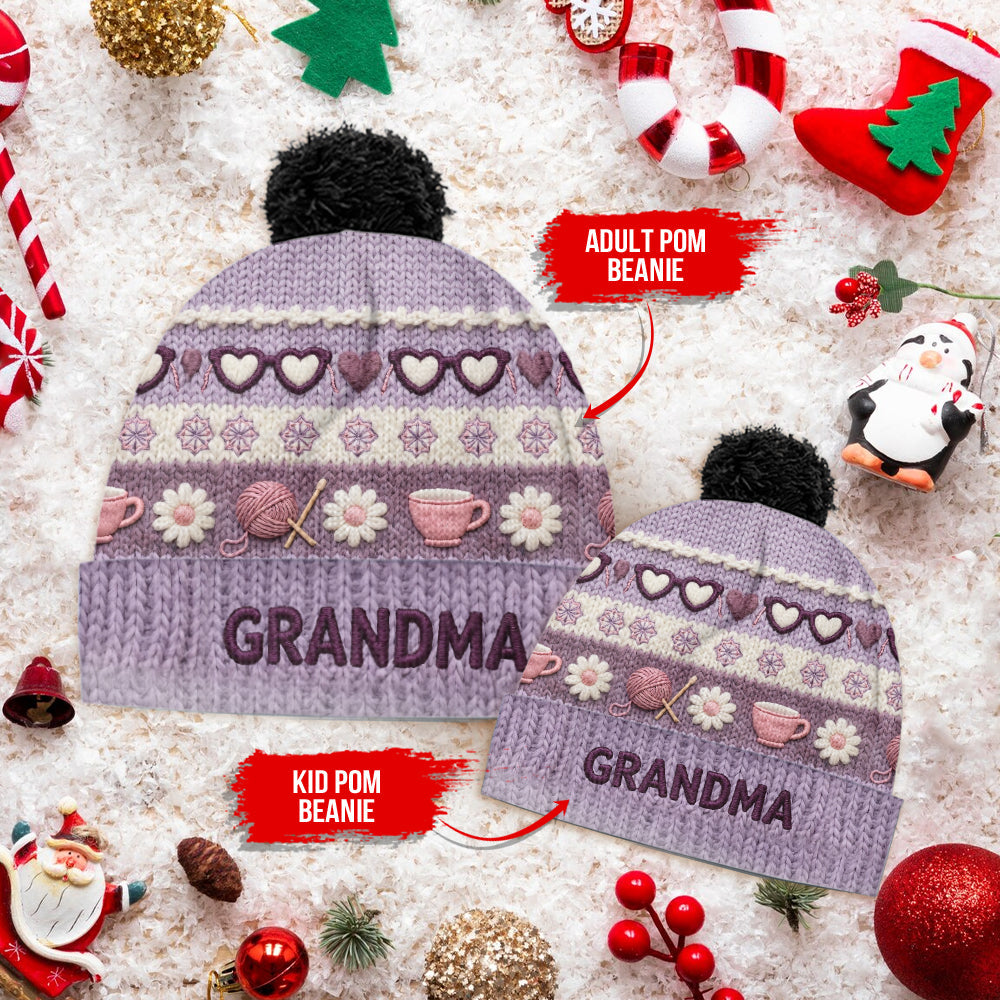 Oma Mama - Personalisierte Oma-Mütze