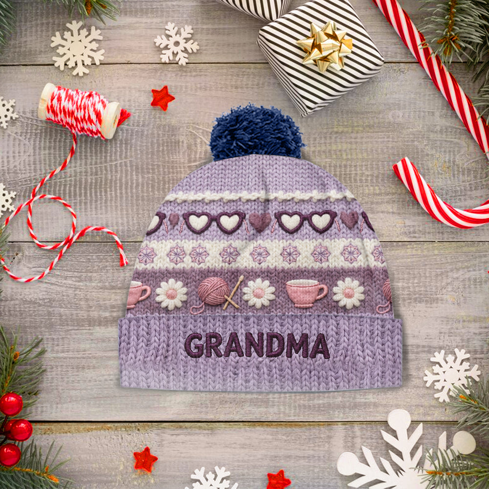 Oma Mama - Personalisierte Oma-Mütze