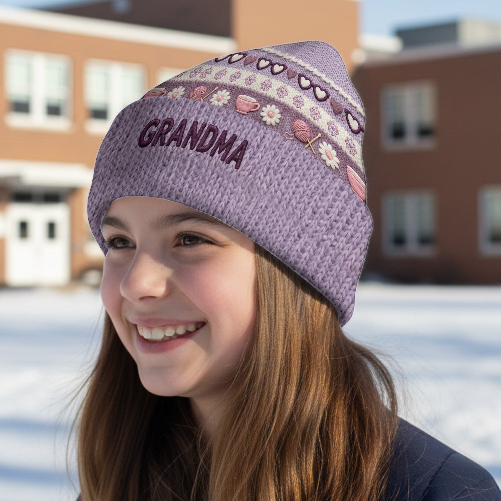 Oma Mama - Personalisierte Oma-Mütze